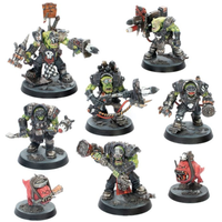 GAMES WORKSHOP WARHAMMER 40K KILL TEAM ORK BREAKA BOYZ AND TANKBUSTAS MOB WRECKA KREW