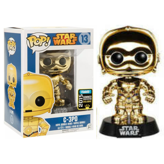 Funko Pop Star Wars C-3PO 13 2015 Summer Convention Exclusive