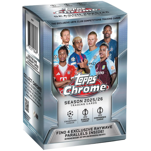2026 TOPPS UCC CHROME SOCCER VALUE BOX