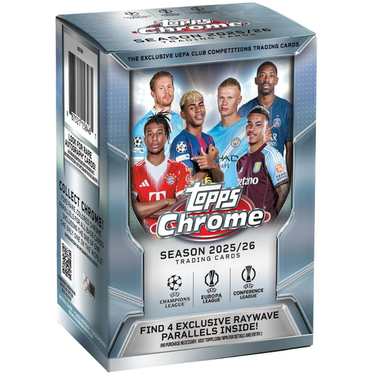 2026 TOPPS UCC CHROME SOCCER VALUE BOX
