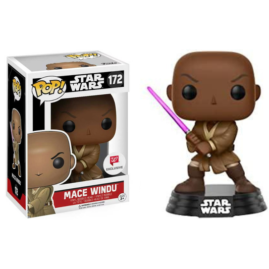 Funko Pop Star Wars Mace Windu 172 Walgreens Exclusive