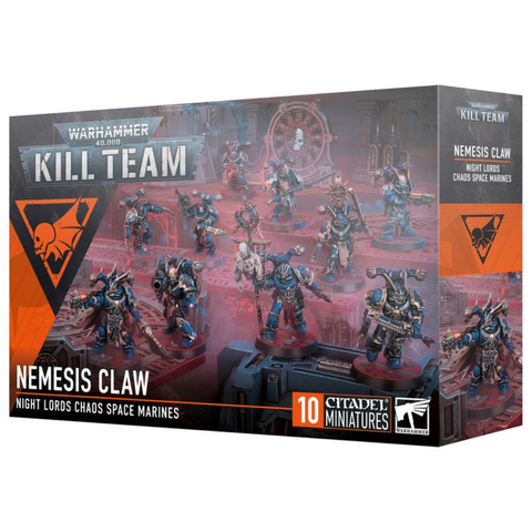 GAMES WORKSHOP WARHAMMER 40K KILL TEAM NIGHT LORDS CHAOS SPACE MARINES NEMESIS CLAW