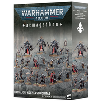 GAMES WORKSHOP WARHAMMER 40K ARMAGEDDON BATTALION: ADEPTA SORORITAS