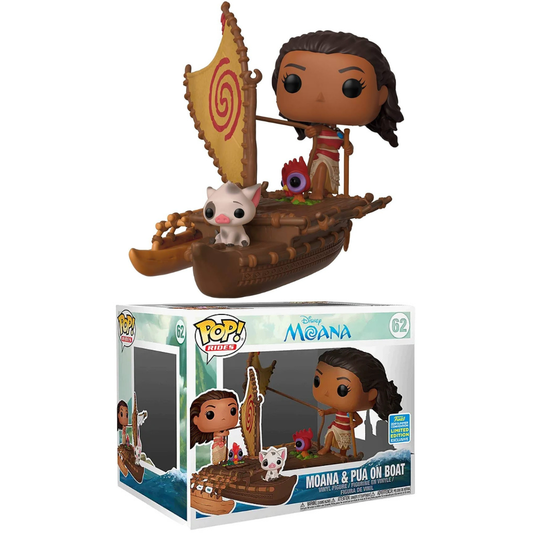 Funko Pop Disney Moana Moana & Pua on Boat 62 2019 Summer Convention