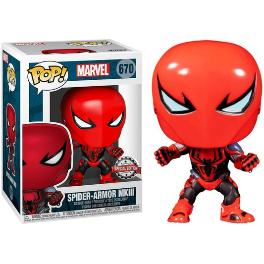 Funko Pop Marvel Spider-Armor MKIII 670 Special Edition