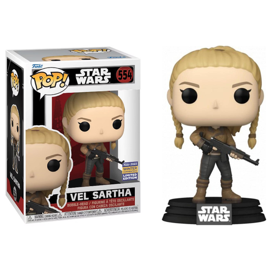 Funko Pop Star Wars Vel Sartha 554 2022 Winter Convention Limited Edition