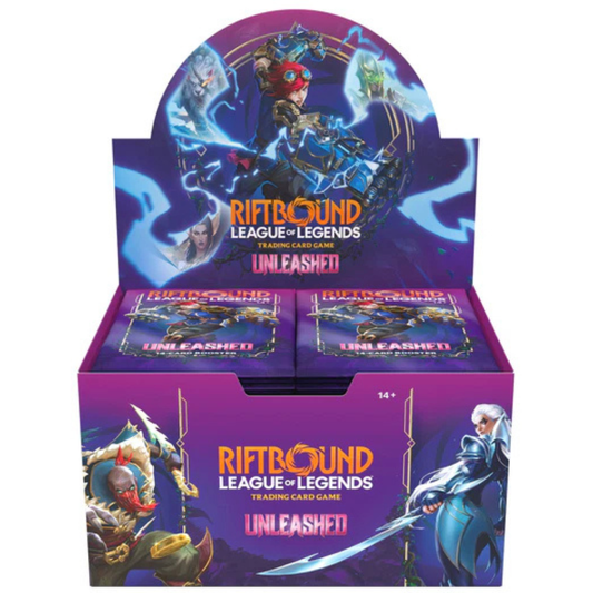 RIFTBOUND LEAGUE OF LEGENDS TCG UNLEASHED BOOSTER BOX (PRE-ORDER)