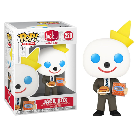 Funko Pop Ad Icons Jack in the Box Jack Box 220
