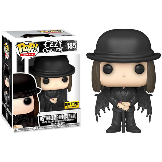Funko Pop Rocks Ozzy Ozbourne Ozzy Osbourne (Ordinary Man) 185 Hot Topic Exclusive
