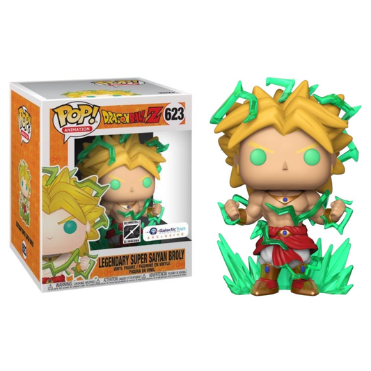 Funko Pop Anime Dragon Ball Z Legendary Super Saiyan Broly 623 GalacticToys Exclusive 2019