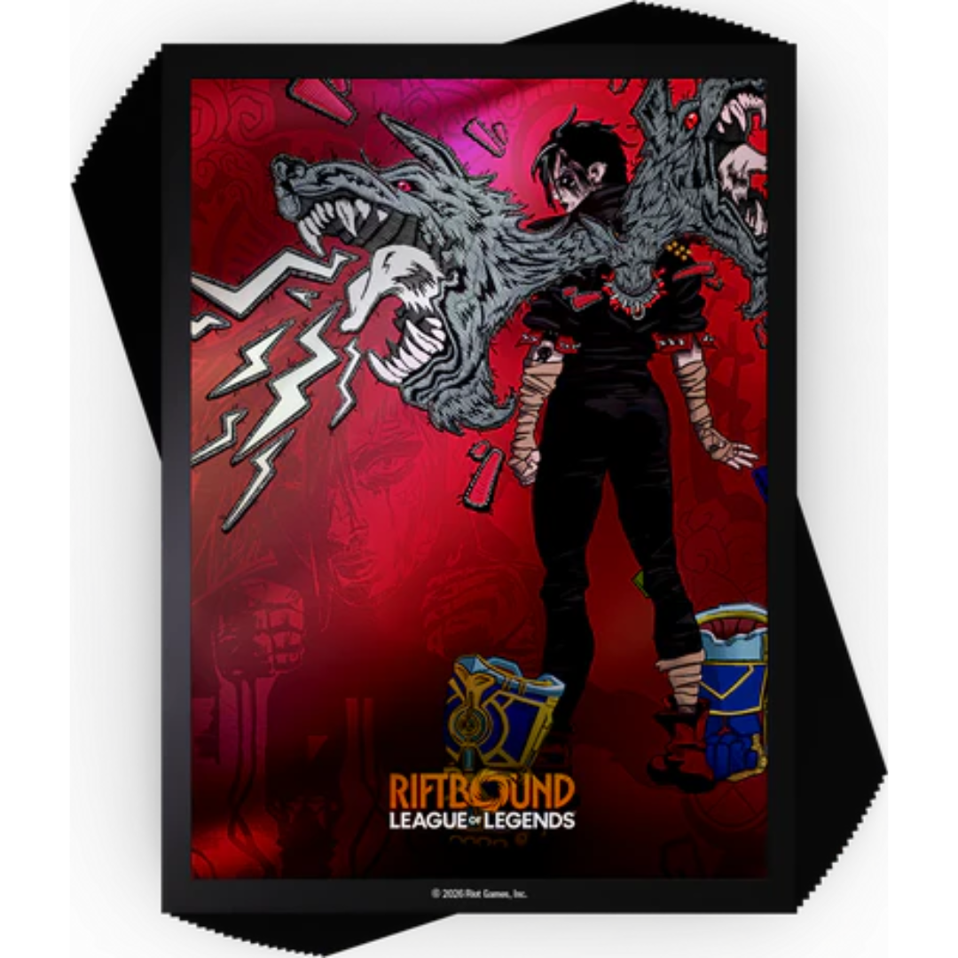 Riftbound - League of Legends - TCG Unleashed Art Sleeves - 100ct - Vi, Piltover Enforcer