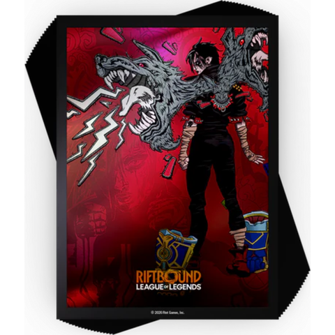 Riftbound - League of Legends - TCG Unleashed Art Sleeves - 100ct - Vi, Piltover Enforcer