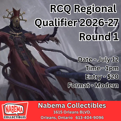 RCQ Regional Qualifier 2026-27 Round 1