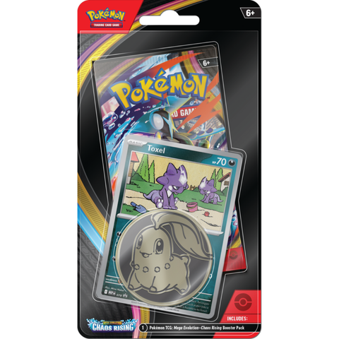 POKEMON ME04 CHAOS RISING CHECKLANE BLISTER - RANDOM PROMO