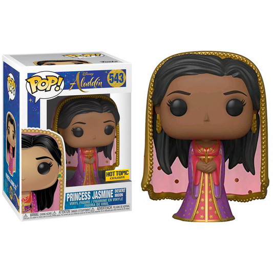 Funko Pop Disney Aladdin Princess Jasmine Desert Moon 543 Hot Topic
