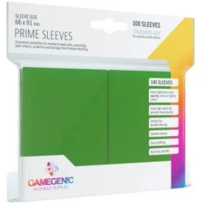 Sleeves: Gamegenic: Prime Sleeves: Green (100)