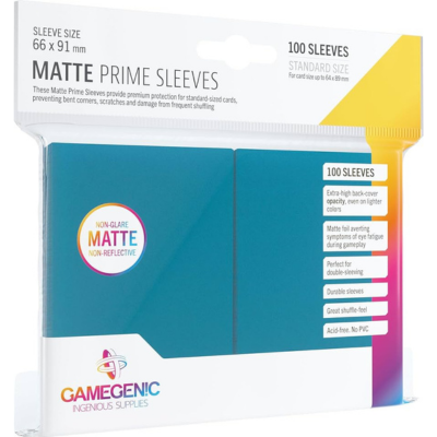 Sleeves: Gamegenic: Prime Sleeves: Blue (100)