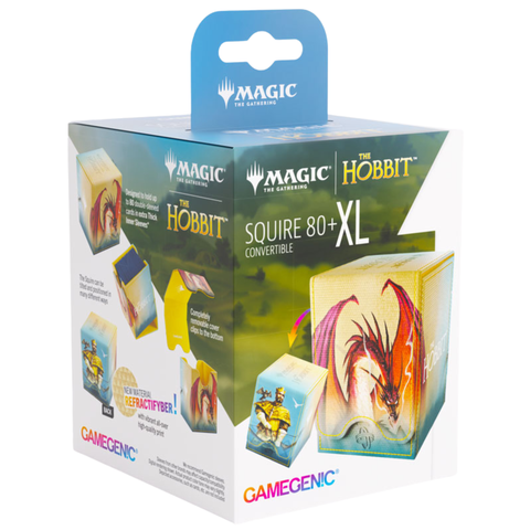 MTG Gamegenic Deckbox - Squire 80+ XL - The Hobbit - Gleaming Splendor/The King of Dale