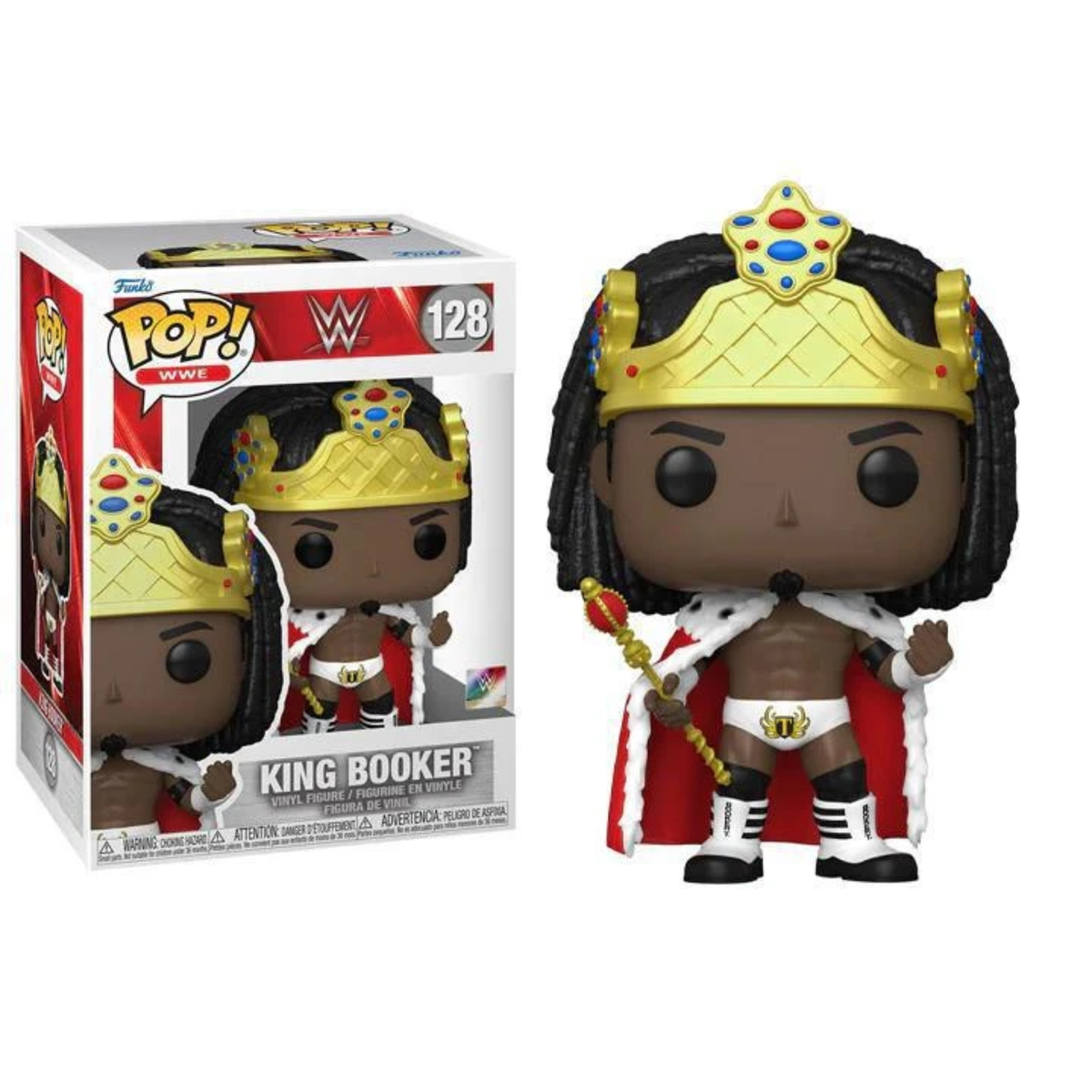 Funko Pop WWE King Booker 128