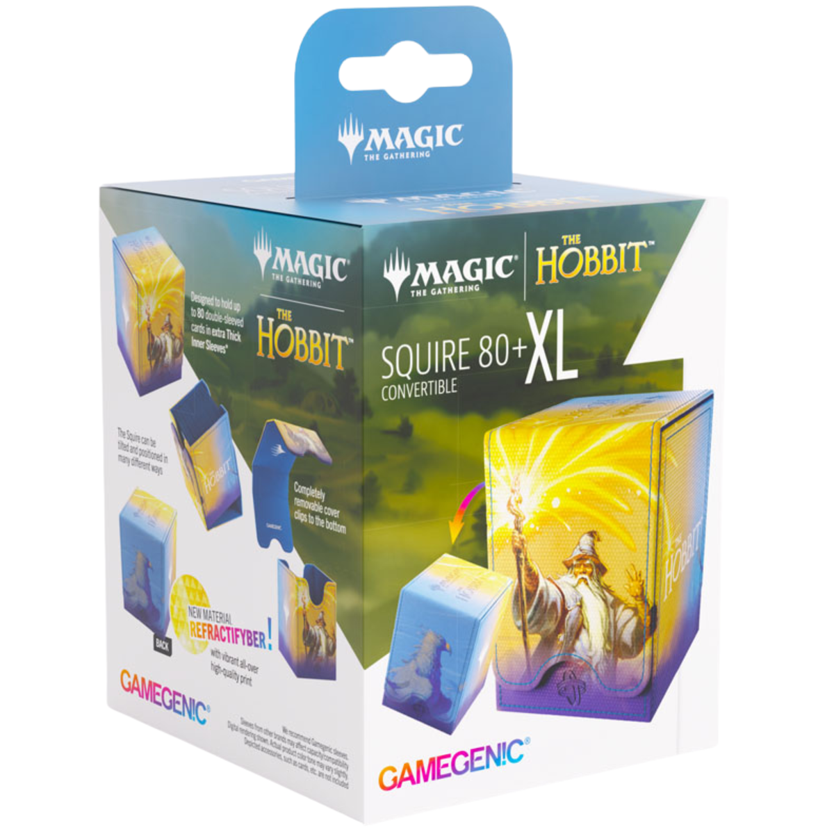 MTG Gamegenic Deckbox - Squire 80+ XL - The Hobbit - Gandalf/The lord of Eagles