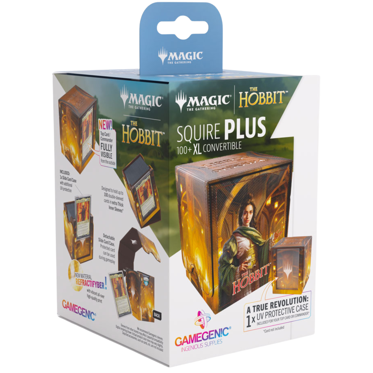 MTG Gamegenic Deckbox - Squire Plus 100+ XL - The Hobbit - The Queen of Dale