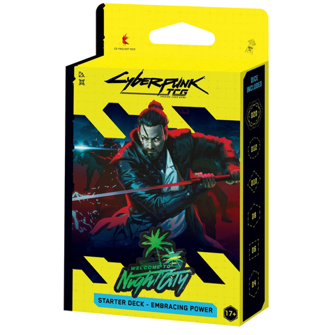 Cyberpunk TCG Starter Deck - Embracing Power