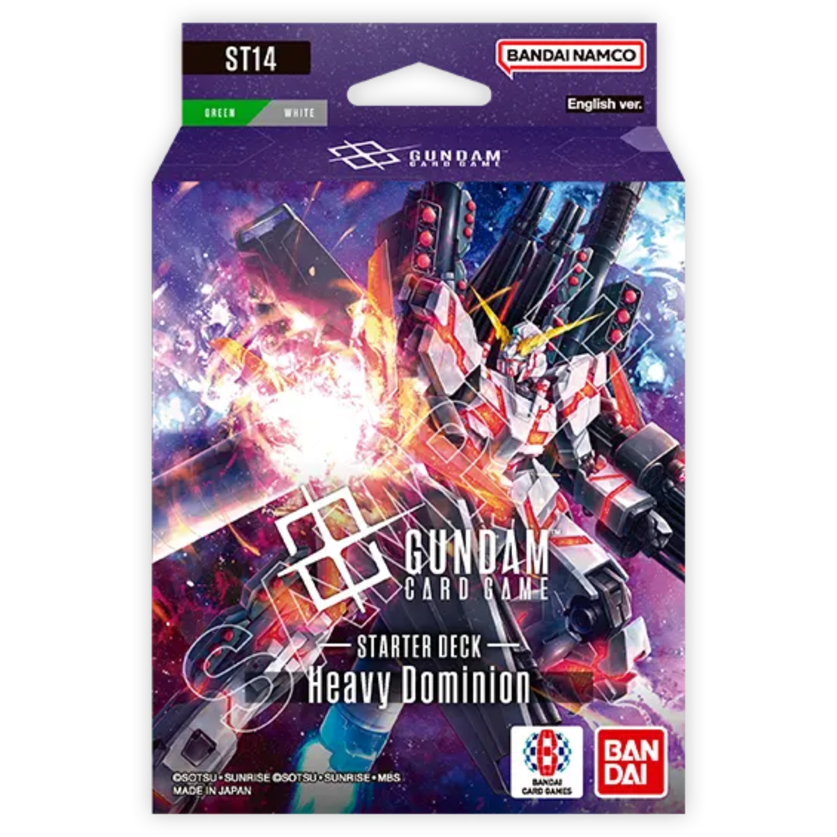 Gundam Card Game ST-14 Heavy Dominion
