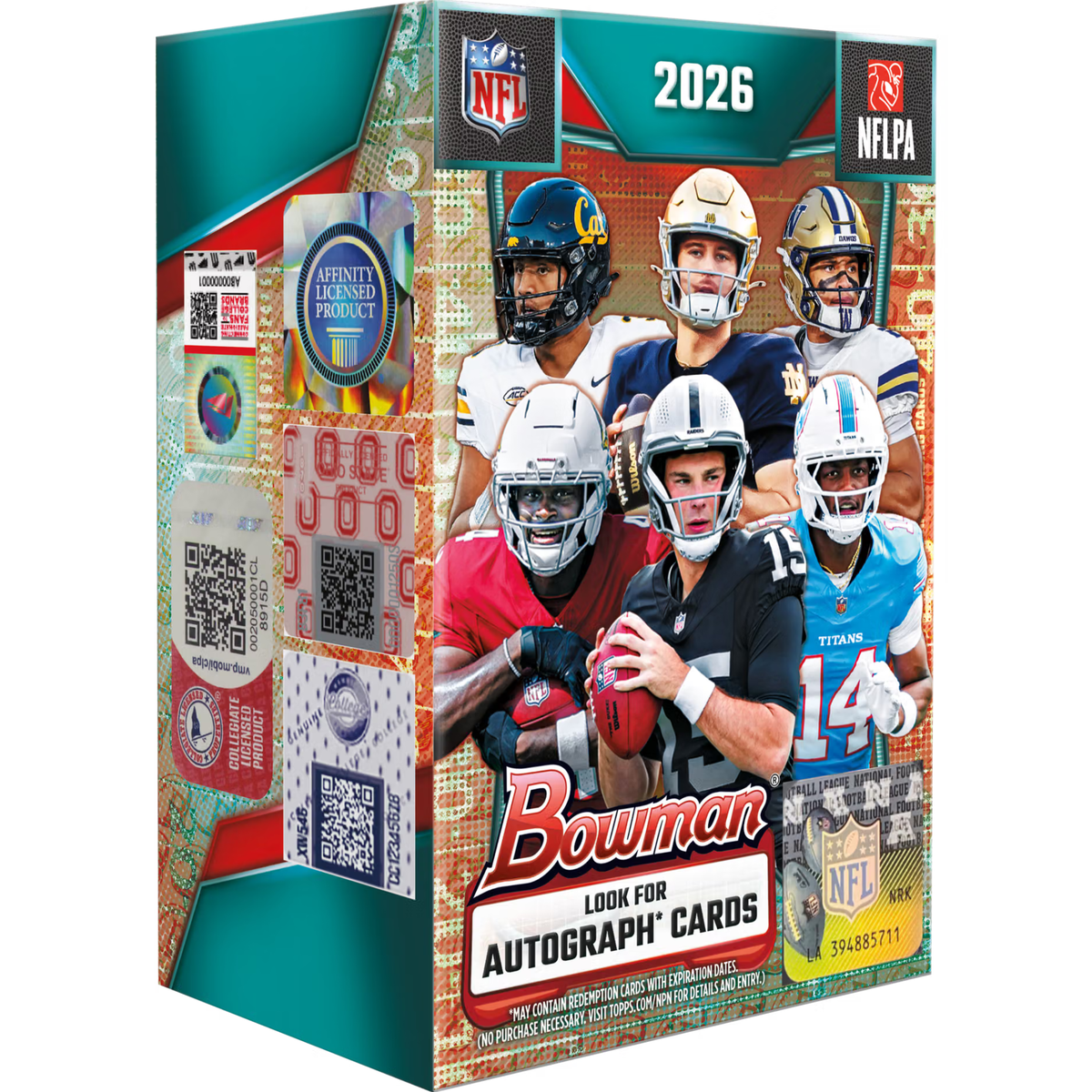 2026 Topps Bowman Football Value Box