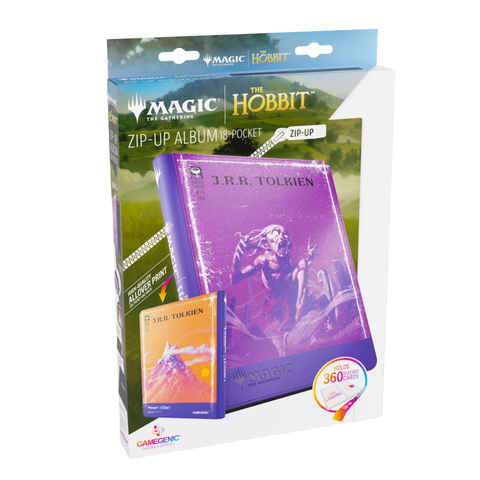 MTG Gamegenic Zip-UP Album 18-Pocket - The Hobbit - Gollum, Riddle Master