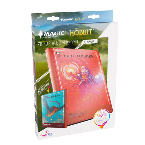 MTG Gamegenic Zip-UP Album 18-Pocket - The Hobbit - The Arkenstone/Smaug, Worm of Dread