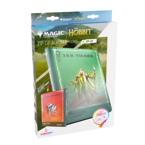 MTG Gamegenic Zip-UP Album 18-Pocket - The Hobbit - Thranduil, the Elvenking/The Mountain-king