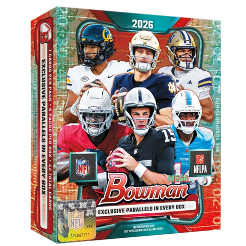 2026 Topps Bowman Football Mega Box