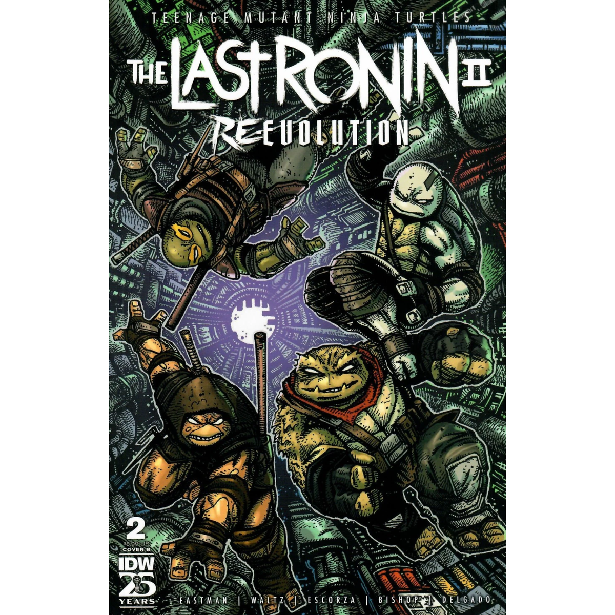 Teenage Mutant Ninja Turtles The Last Ronin II Re Evolution #2 Cover B Eastman