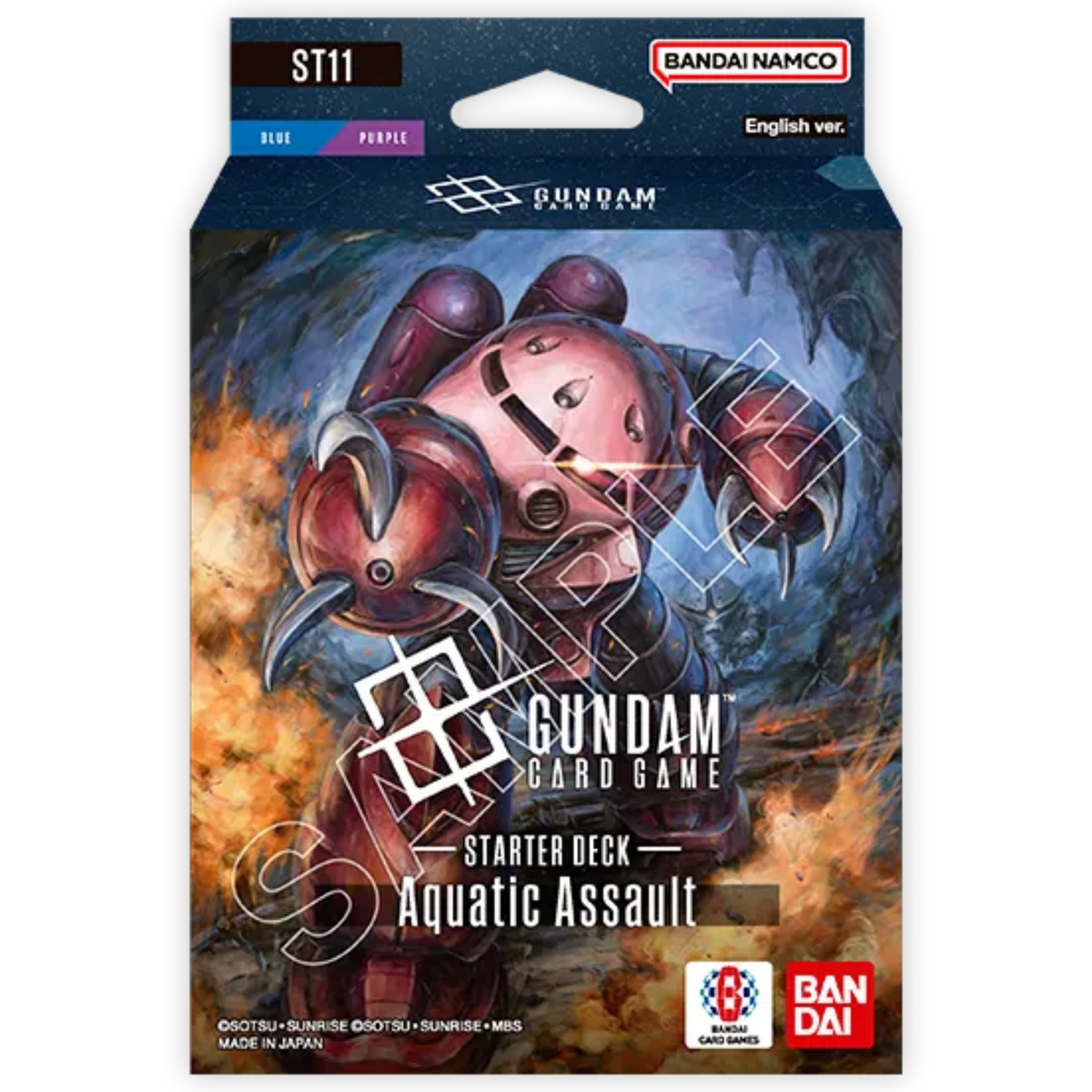 Gundam Card Game ST-11 Aquatic Assault