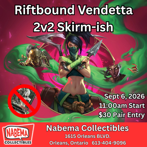 Riftbound 2v2 Skirm-ish Vendetta Event Ticket