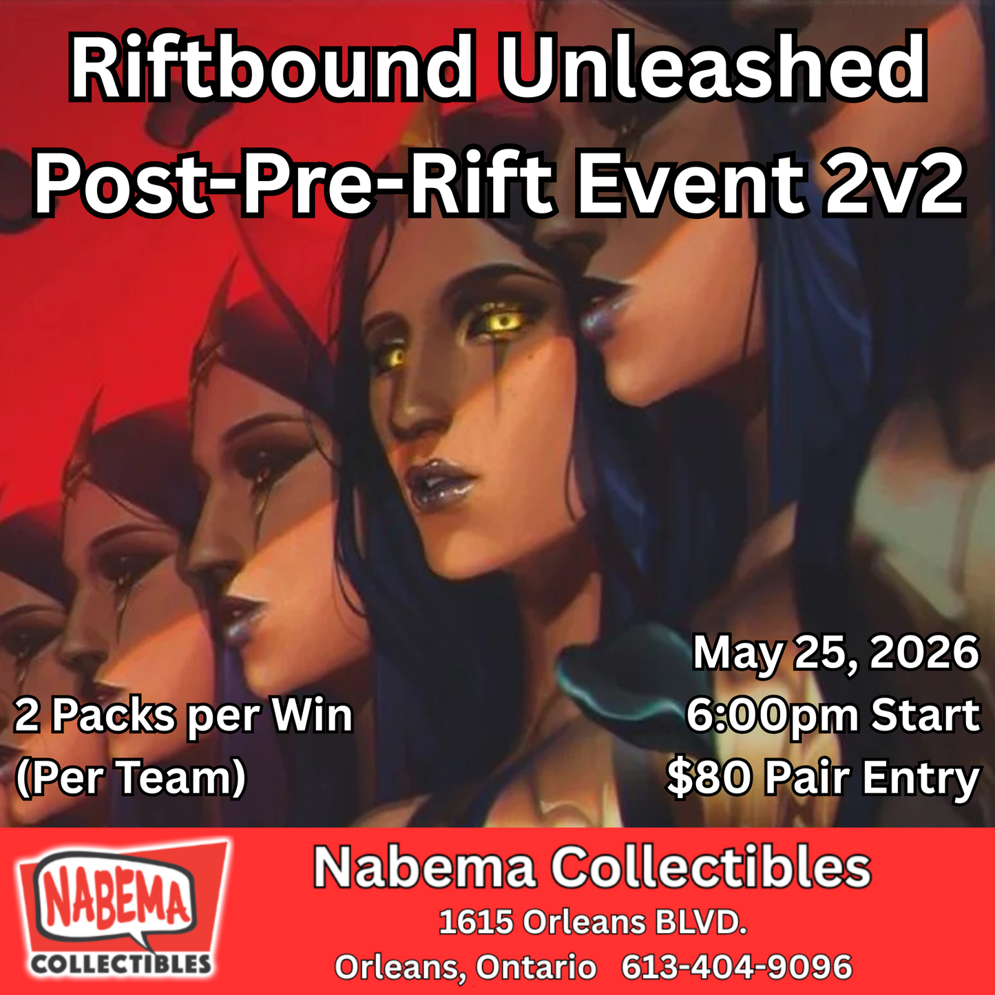 Riftbound Unleashed Post-Pre-Rift Event May 25
