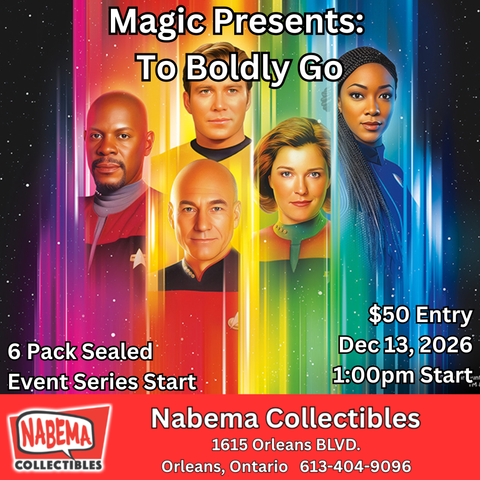Magic Presents: To Boldly Go 6 Pack Sealed