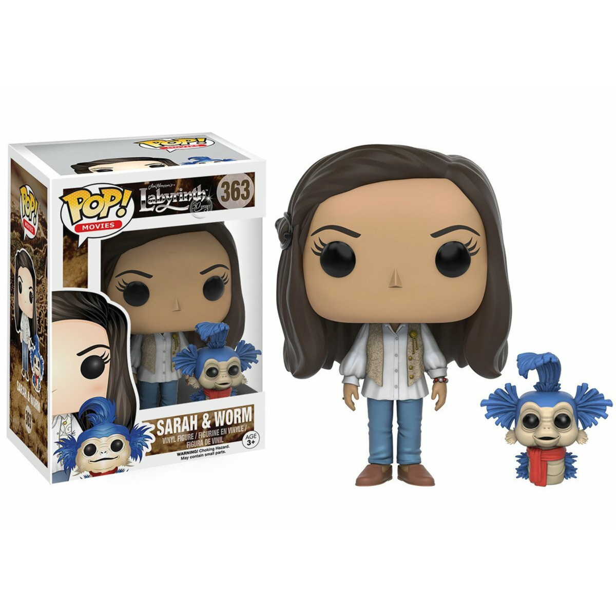 Funko Pop! Labyrinth Sarah & Worm 363