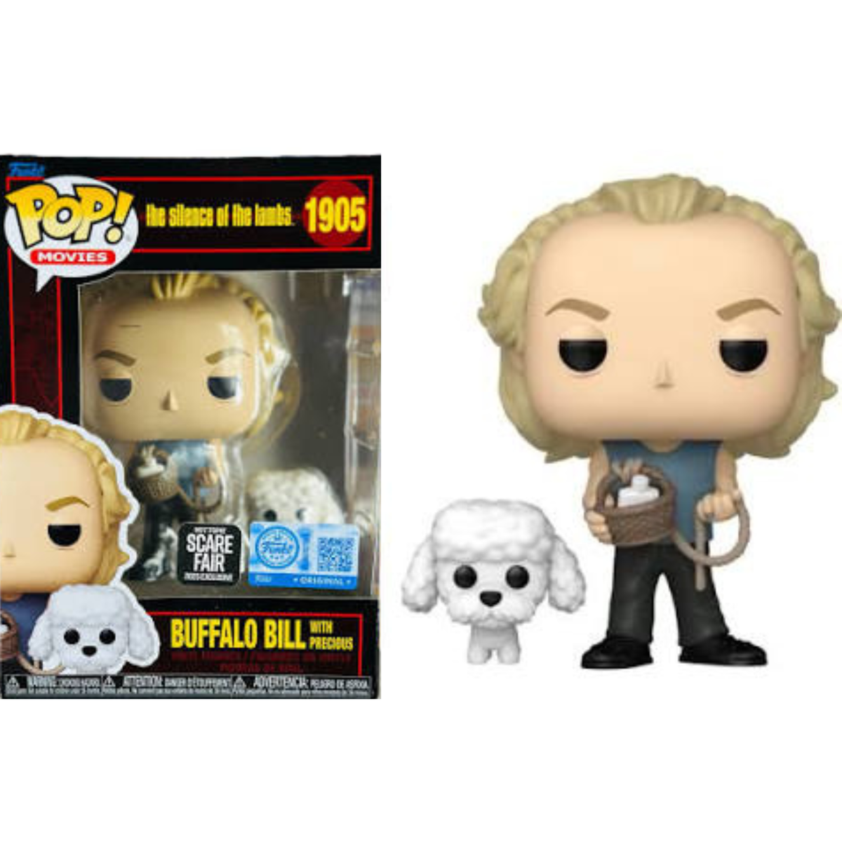 Funko Pop! The Silence of the lambs Buffalo Bill with Precious 1905 Scare Fair