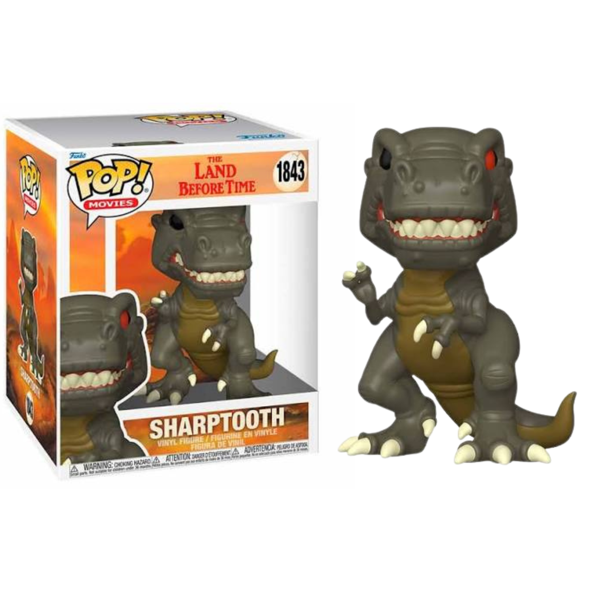 Funko Pop! The Land Before Time Sharptooth 1843