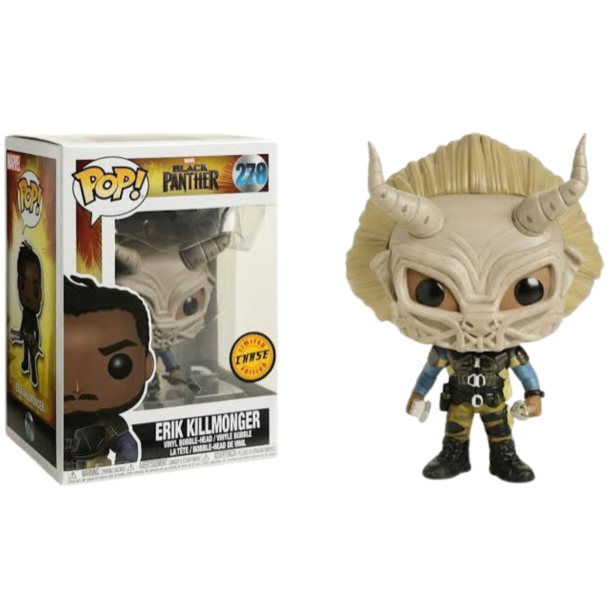 Funko Pop! Marvel Erik Killmonger 278 Chase