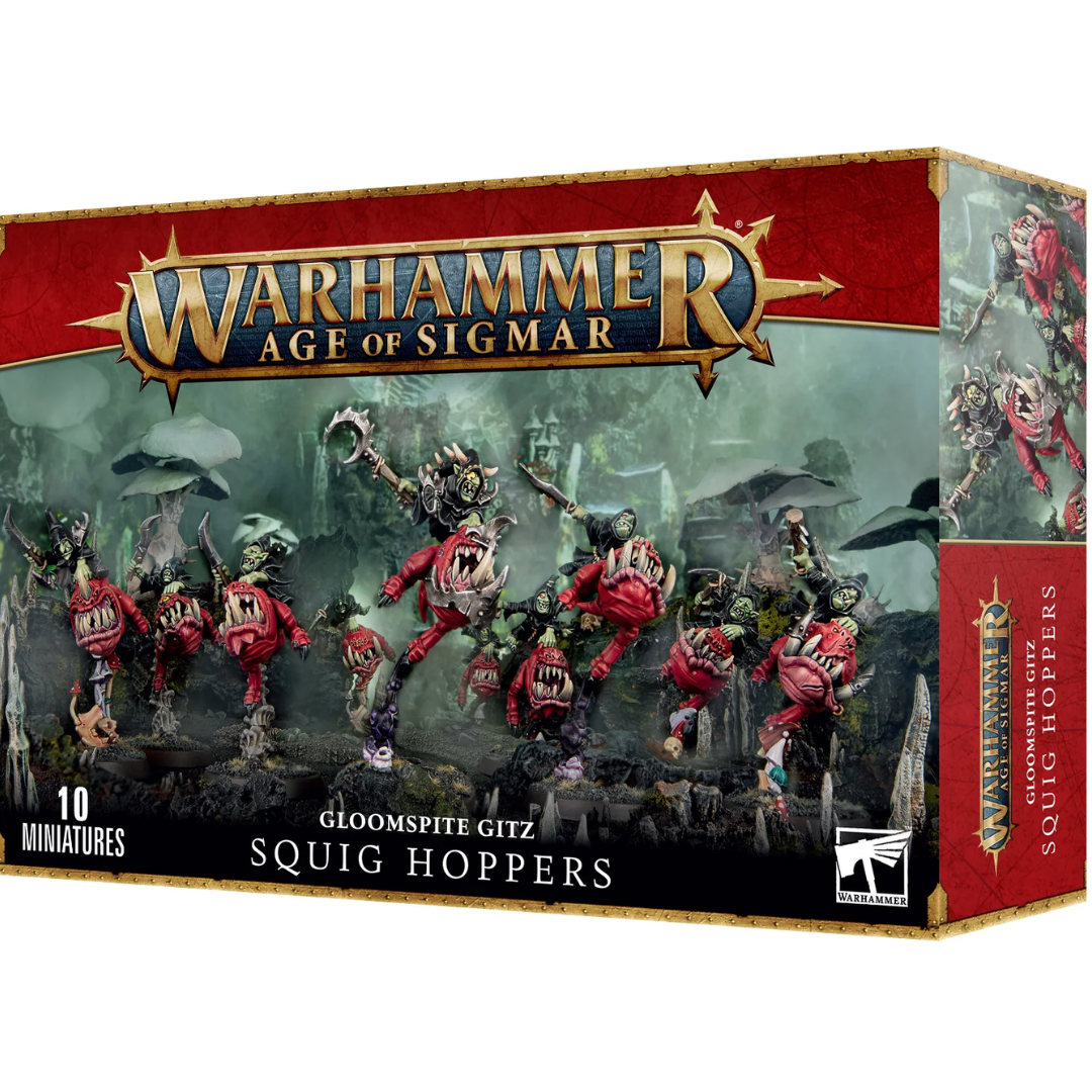 Warhammer Age Of Sigmar - Gloomspite Gitz - Squig Hoppers