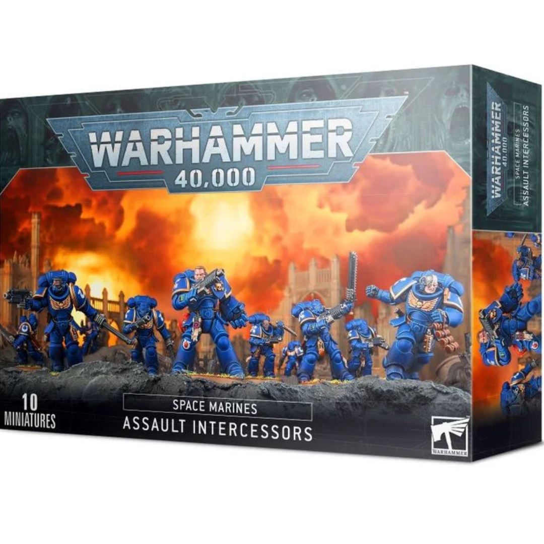 Warhammer 40K - Space Marines - Assult Intercessor Squad