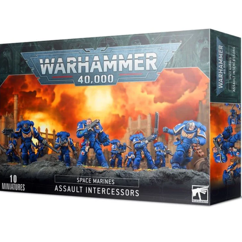 Warhammer 40K - Space Marines - Assult Intercessor Squad