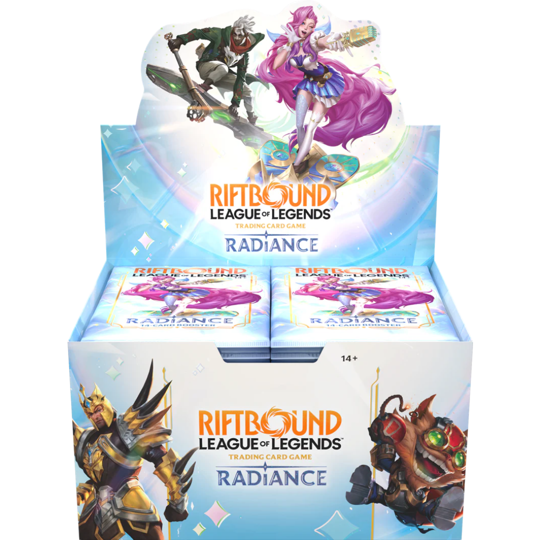 RIFTBOUND LEAGUE OF LEGENDS TCG RADIANCE BOOSTER BOX