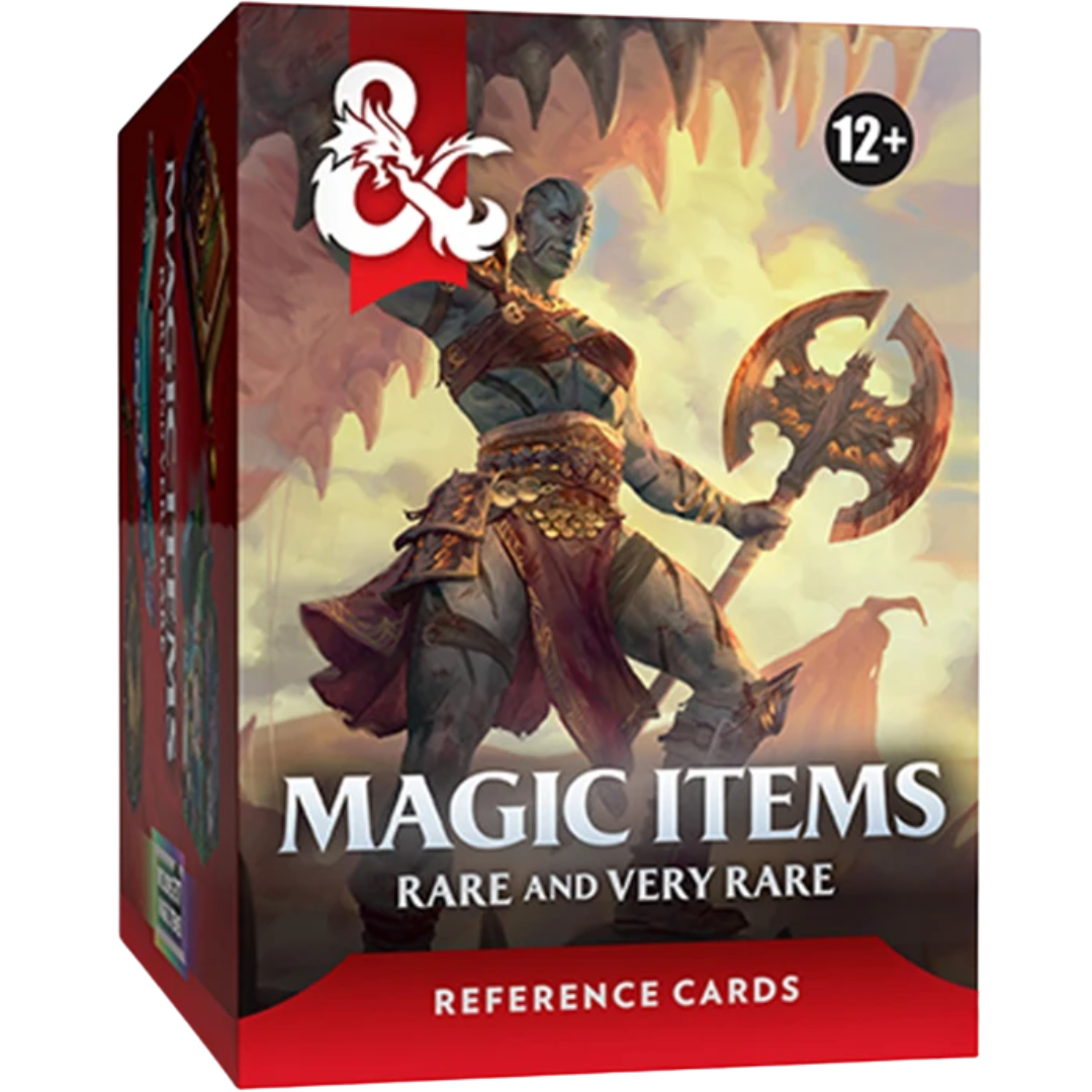 Dungeons & Dragons Magic Items Rare And Very Rare Reference Cards