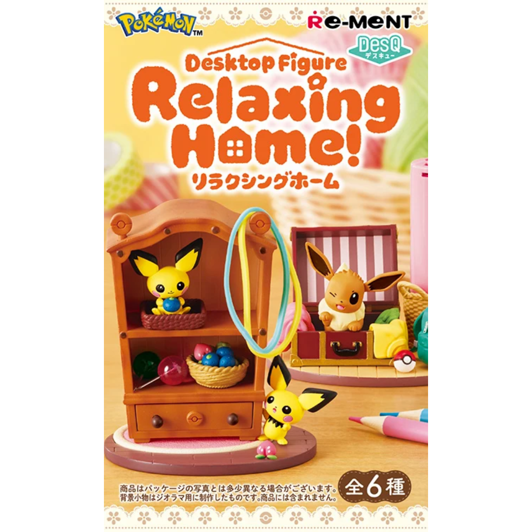 Pokemon Blind Box Desktop Figure Relaxing At Home