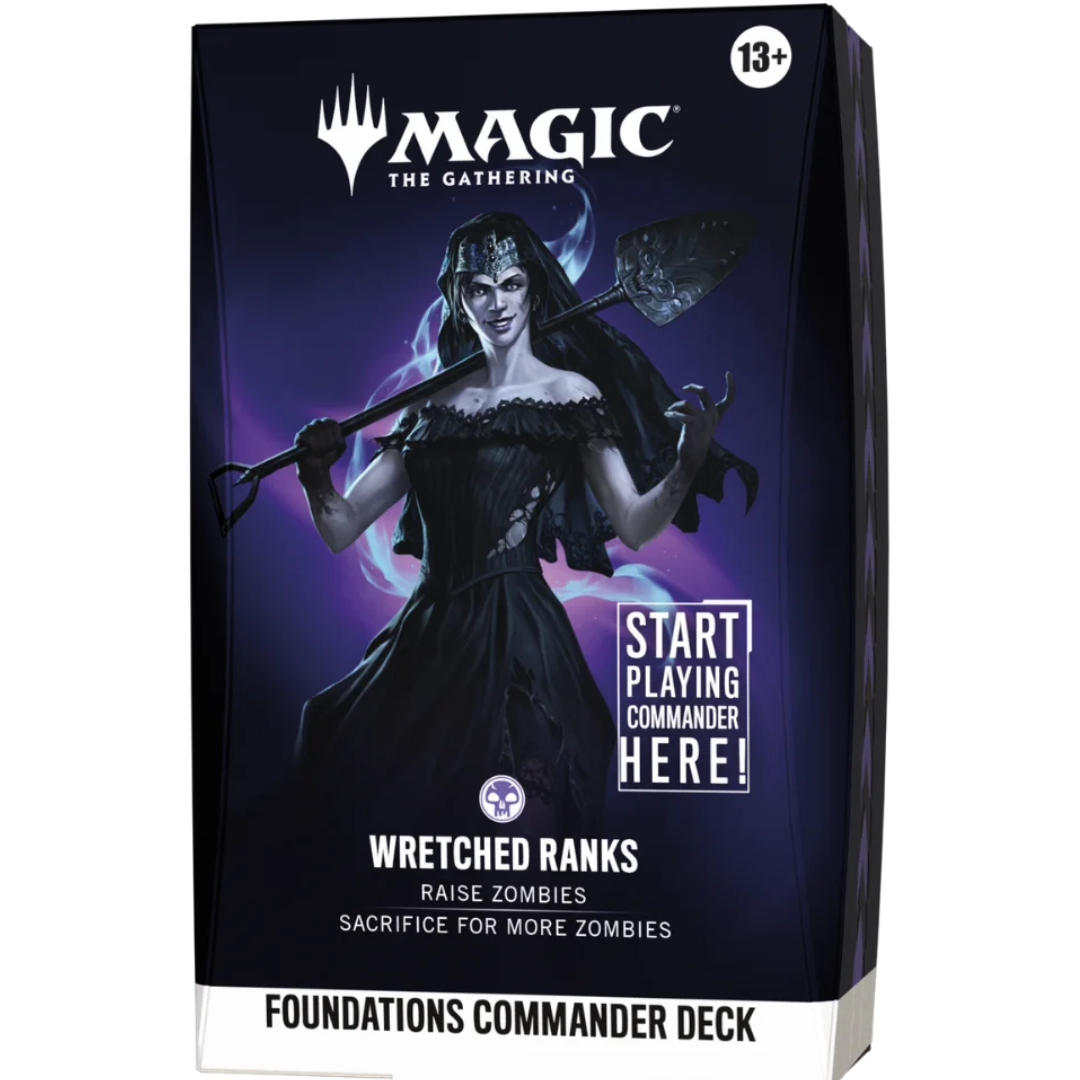Magic The Gathering - MTG - Foundations Commander Deck - Wretched Ranks  ( Pre Order )