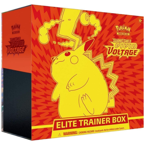 Vivid Voltage Elite Trainer Box Pokemon TCG Sword and Shield ETB
