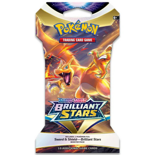 Pokemon - Sword & Shield - Brilliant Stars - 1 Sleeved Blister Pack